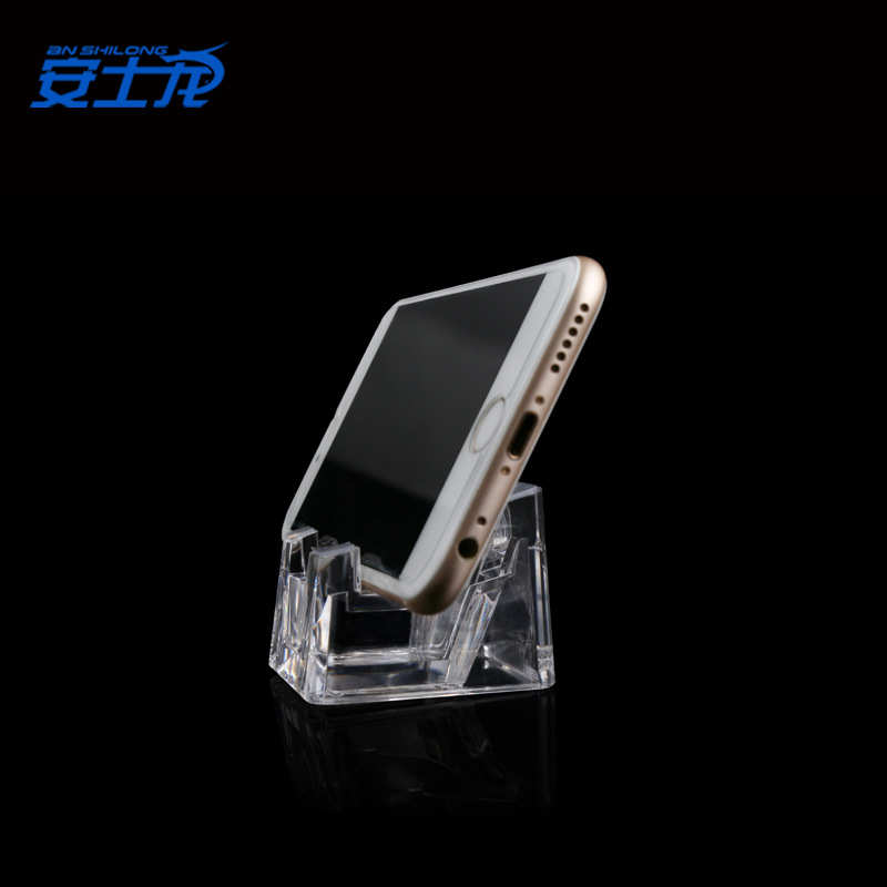 模型手机底座体验店柜台桌面透明亚克力防盗展示支架座子底座机托