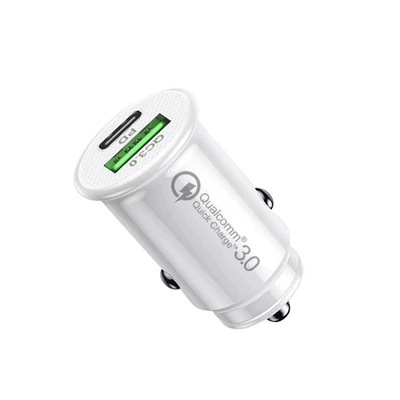 Mobile Phone Charger Fast Charging Head, Mobil şarj cihazları - opp-bag-mini-super-fast-charge-pd30w-white