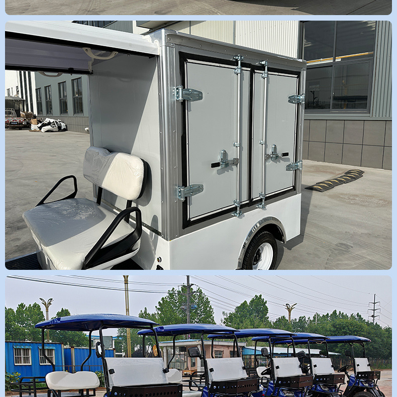 Golf carts for scenic area tours, sightseeing carts, real estate viewing shuttles, hotel reception electric golf carts