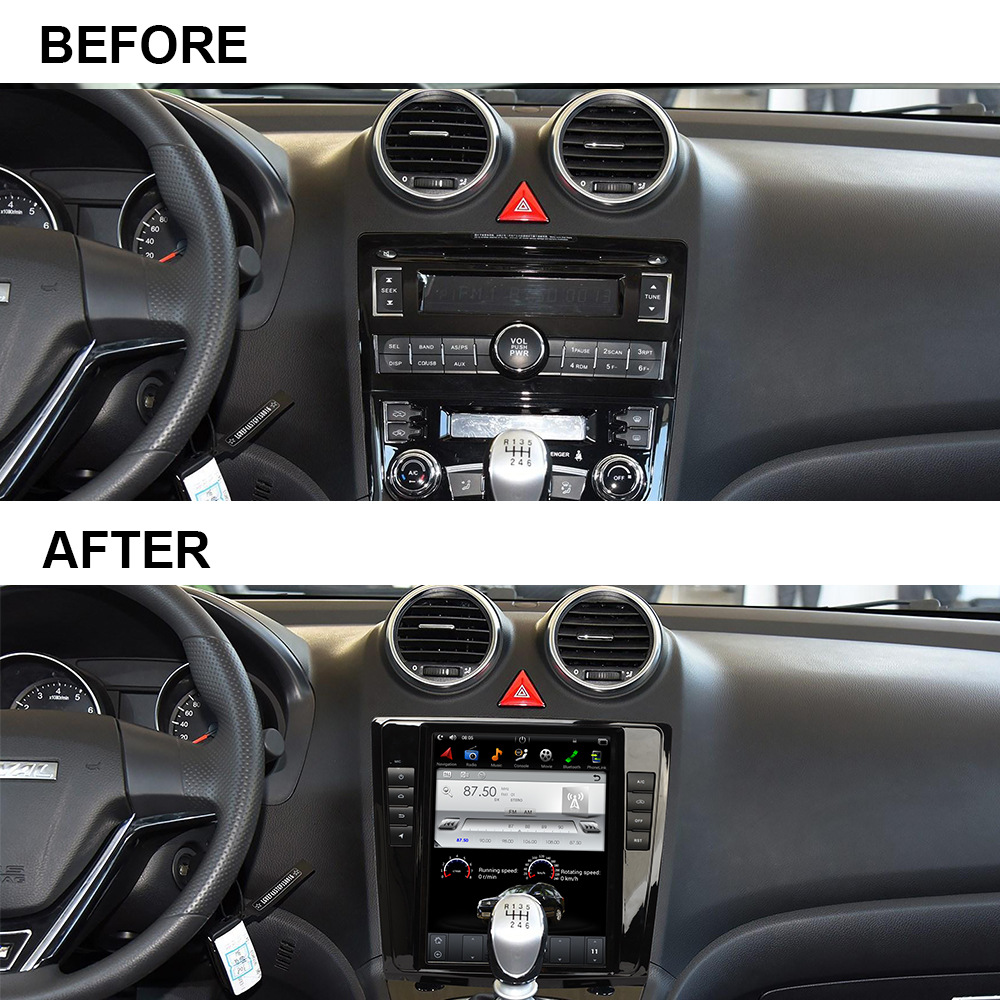 10.4 Is Suitable for the Vertical Screen Android Smart Navigation Car Display of the 2015 Haval Great Wall Model with Wireless Connection