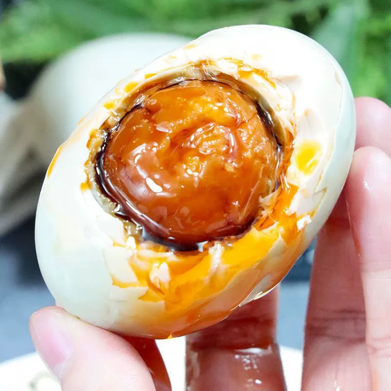 40 штук почтовых яиц морских уток соленые утиные яйца фермерский дом свободного выгула красное сердце масло соленые утиные яйца со специями приготовленные готовые к употреблению