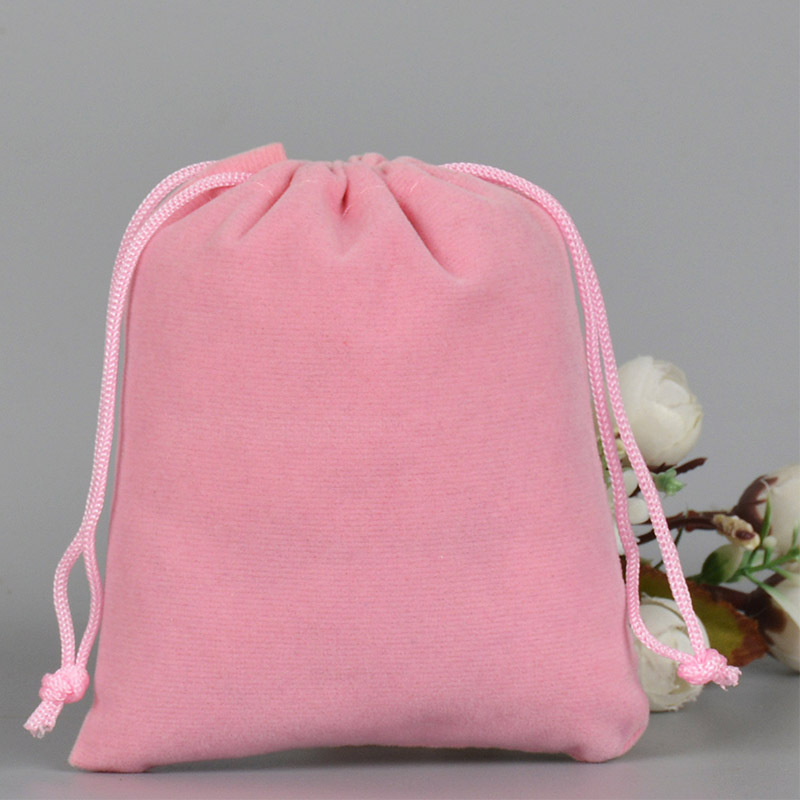 Bolsa de franela grande, embalaje de joyería, bolsillo con cordón de franela, bolsa con cordón de regalo, bolsa de franela de alimentación móvil para auriculares