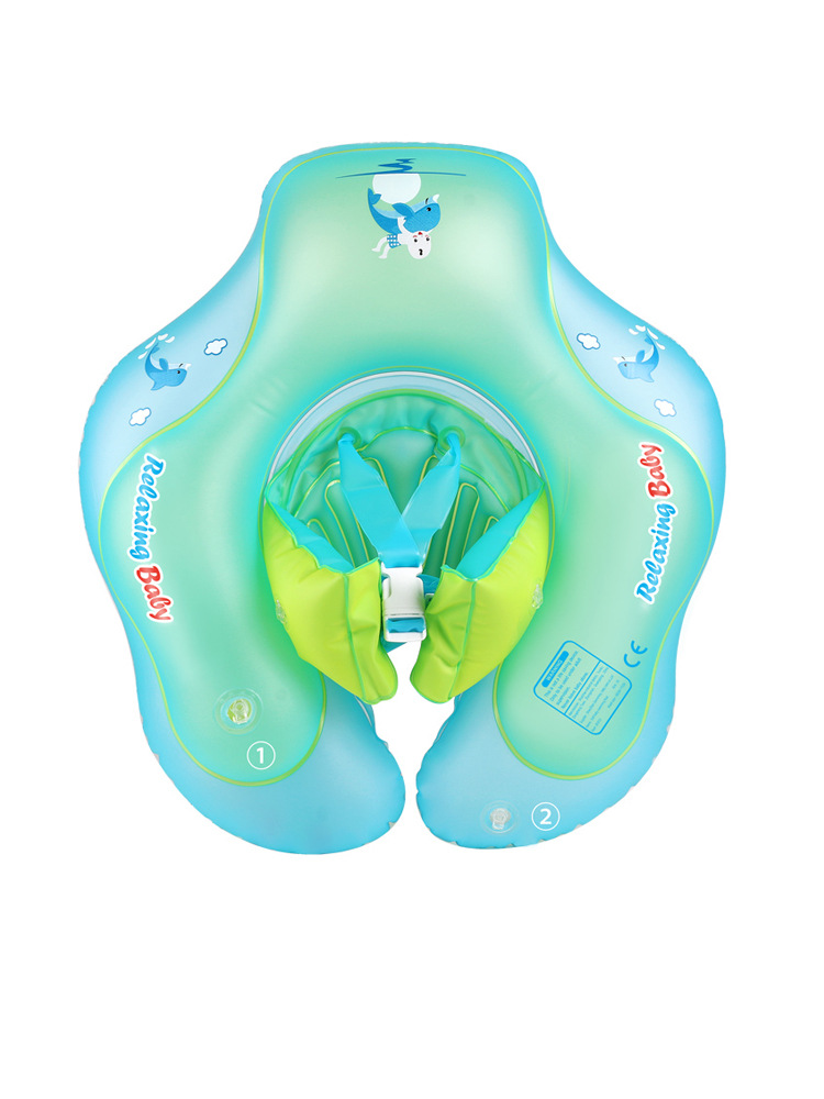 Transfronterizo en stock anillo de mentira bebé de 1 a 6 años de edad niños natación anillo de las axilas bebé PVC anillo de asiento inflable al por mayor