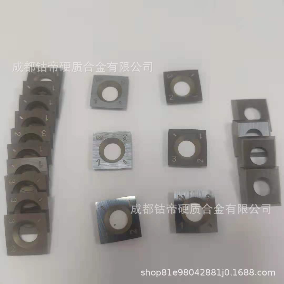 翻新钨钢刨刀片修磨螺旋刀轴刀片14x14x2或15x15x2.5舍弃木工刀片