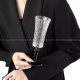 Shun Dish * Alice Drill Wine Glass Thin Black Bottom Atmosphere High-end Refined Glass Embossed Champagne Glass Red Wine Glass