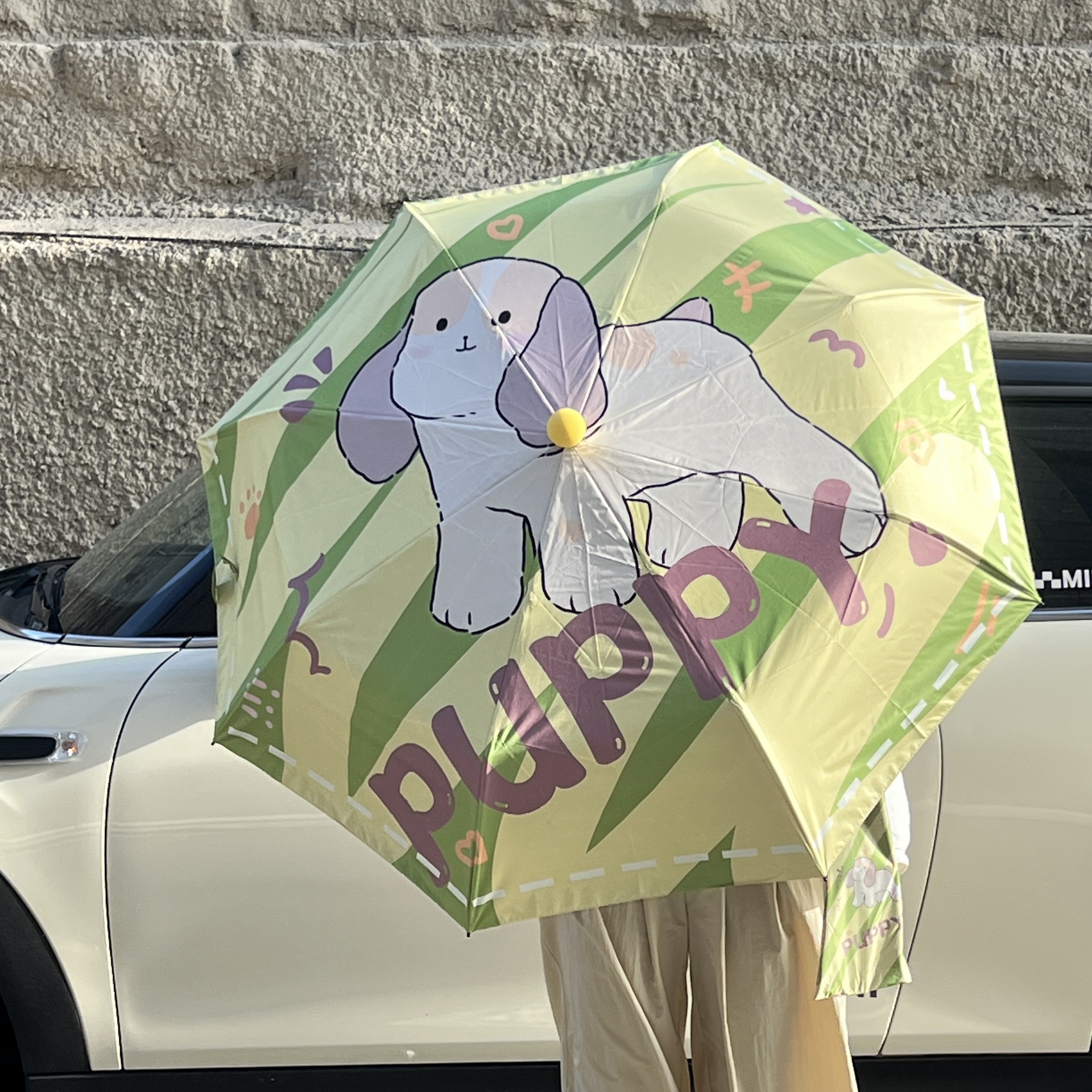Diseñador de paraguas plegables para estudiantes anti-UV protección solar para mujeres sol y lluvia doble uso paraguas plegables al por mayor