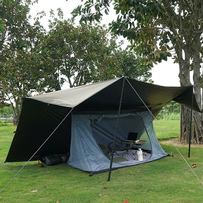 camping sun-proof rain-proof windproof square, Avtomobil yan çətirləri
