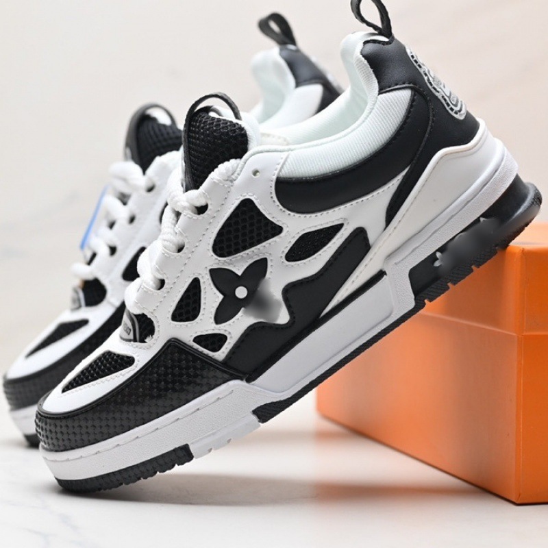 Zapatos Pitian de alta versión zapatos de grasa, zapatos de pan de burro, zapatos de skateboard de altura gruesa