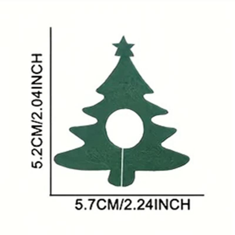 フェルト グラス アクセサリー クリスマス ワイン グラス ペンダント ホリデー パーティー イベント用の季節のパーティー用品|undefined