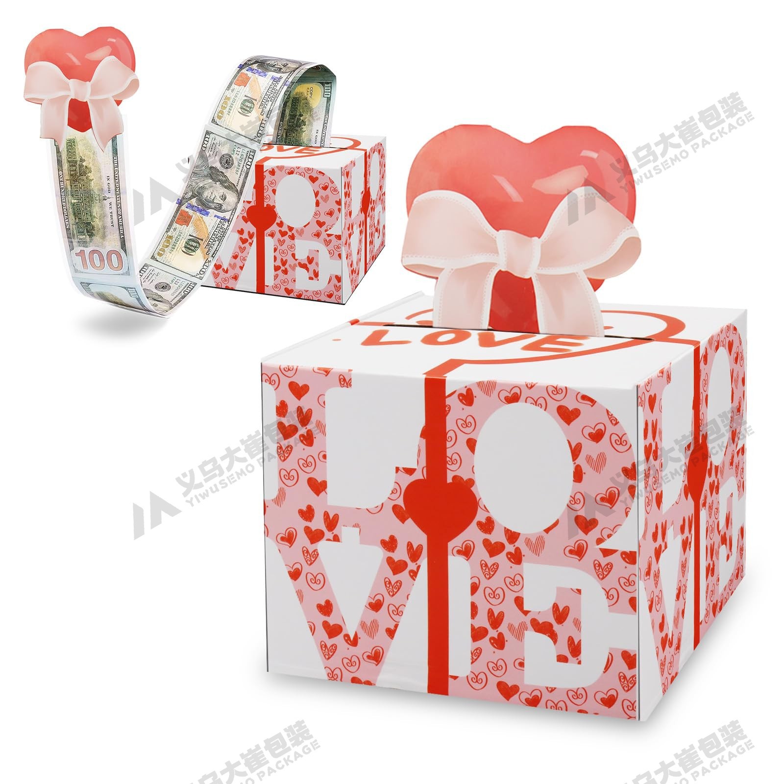 스팟 러브 핑크 박스 스타일 47