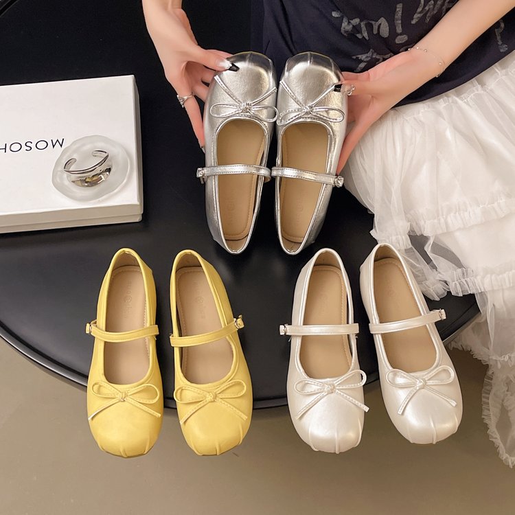 Schapenvachtversie! Dames Mary Jane ballerina's met 3 cm hakverhoging, nieuw model 2026_voghion.com