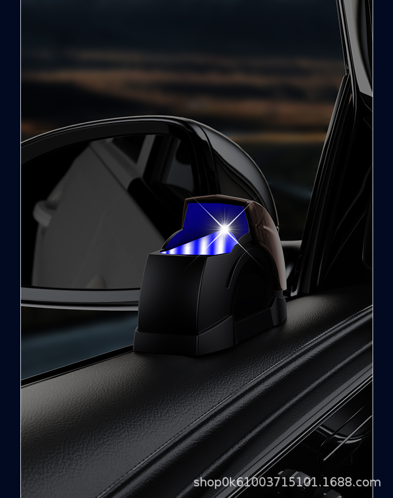 Car Ashtray, Car Door Ashtray, Windproof and Fly Ash-Proof, Metal Liner Ashtray, Creative Home and Car Dual-Use