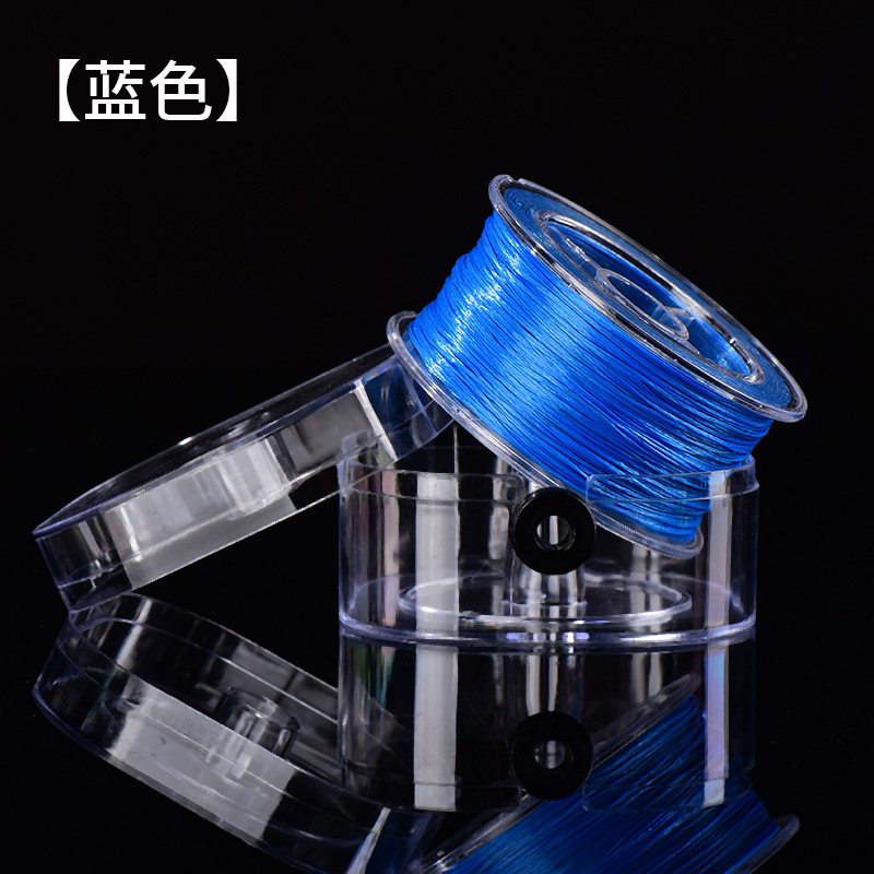 High quality blue silk threads, 0.8mm, 90meter