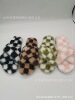 Plush oblique belt, open -toe slippers, four seasons slippers Hangzhou manufacturer supply source factory