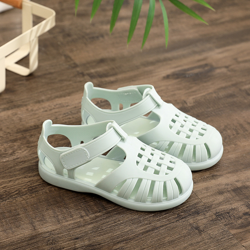 Nuovi sandali spagnoli per bambini Igor Stesso stile Baotou Sandali casual per ragazzi Scarpe in gelatina per ragazze con suola morbida_voghion.com