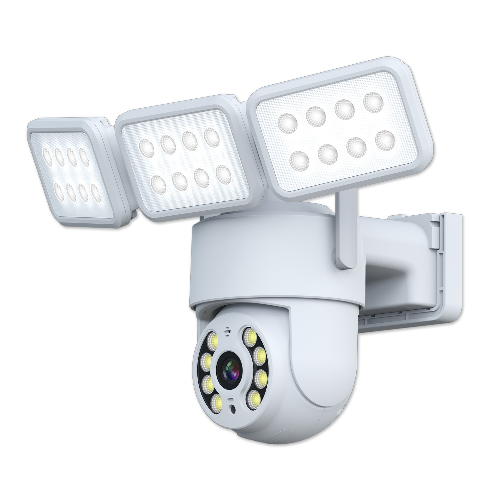 Fuente de fábrica lámpara de jardín cámara de luz de alto brillo inundación comercio exterior explosivo al aire libre impermeable inteligente monitoreo wifi image 6