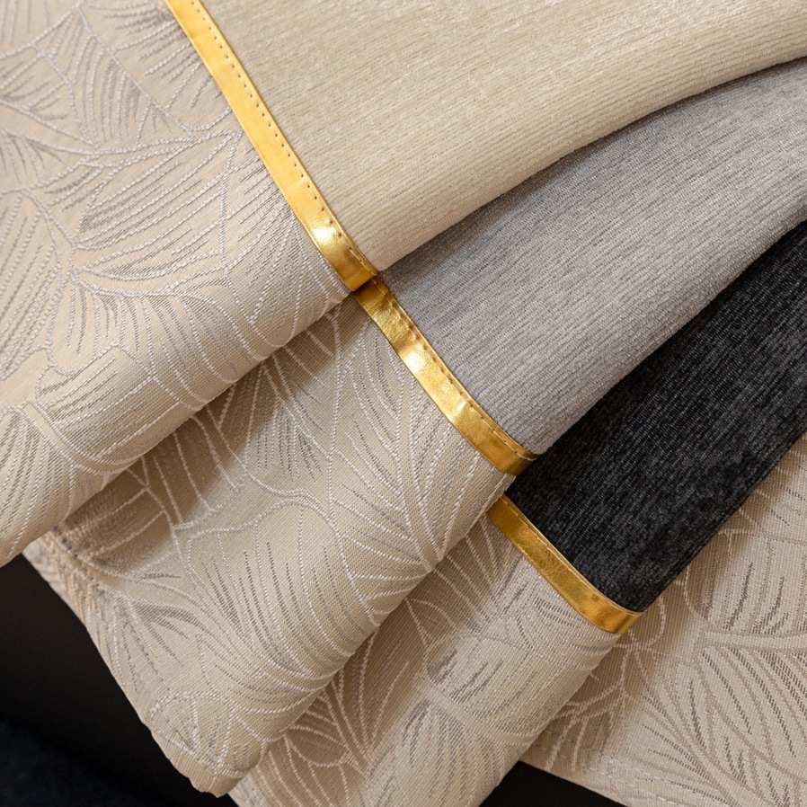 Luksuriøst skridsikkert sofabetræk i chenille nordisk stil_voghion.com