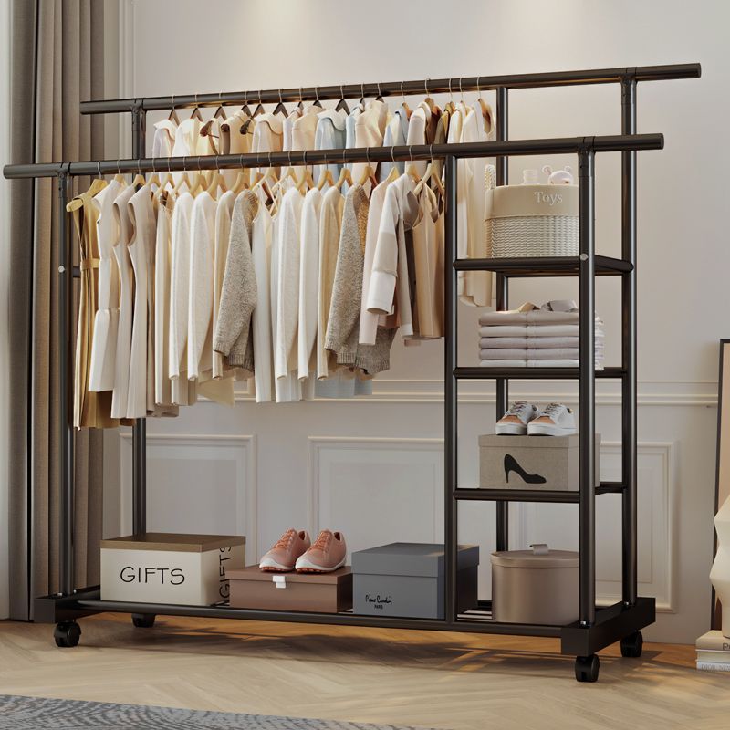 바닥걸이형 옷걸이, 실내 철제 옷걸이, 간이옷수납, 옷걸이, 임대주택 옷걸이