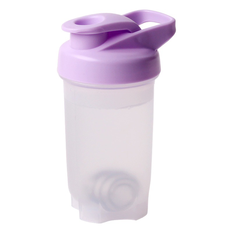 300ML tamaño pequeño proteína en polvo batido taza de reemplazo de comida deportes fitness taza de agua con bola de agitación mini batido taza