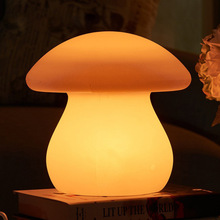 创意LED小夜灯遥控充电酒吧台灯礼品小台灯防水蘑菇灯酒吧桌灯