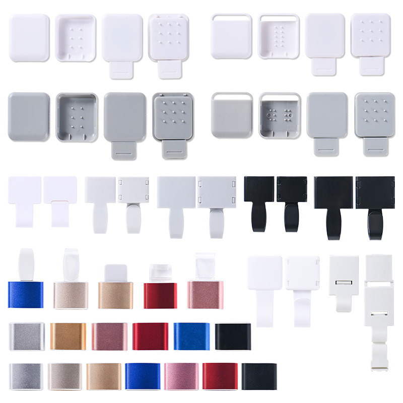 Card holder, clip, integrated buckle, ABS buckle, 10/15/20MM Rip buckle, lanyard accessory buckle, in-stock wholesale