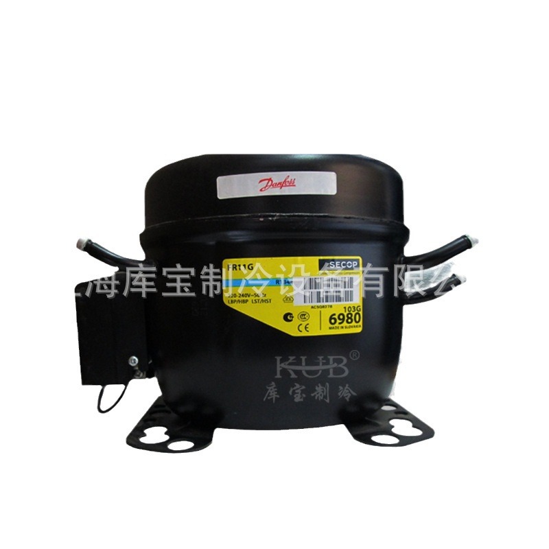 原装1/3匹思科普全封闭活塞压缩机 FR11G 小型冰箱 制冷压缩机