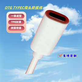 TYPEC母头延长线 TYPEC母端充电线 连板母头转接线 TYPEC转接线