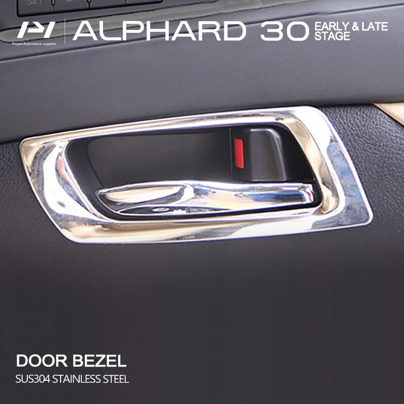 ALPHARD30 series all-car stainless steel chrome trim 15-23 ELFA 30 series front and later modification bright strip