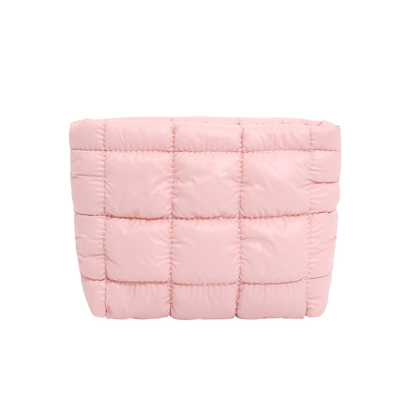 Solid Color Clutch Bag for Women 2026 Spring New Trendy Checkered down Bag Fashionable Versatile Casual Stylish Small Bag Solid Color Clutch Bag for Women 2026 Spring New Trendy Checkered down Bag Fashionable Versatile Casual Stylish Small Bag