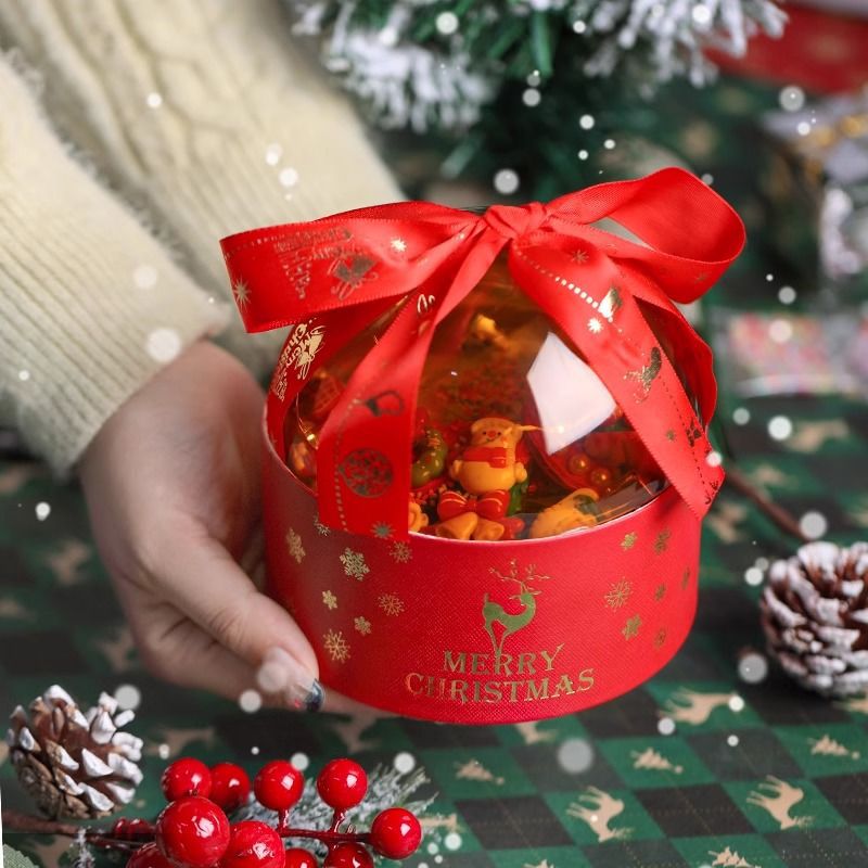 New Year Gift Cream Glue Gukka Gift Box Full Set High-Quality Enamel Seal Luxury Birthday Gift Handmade DIY