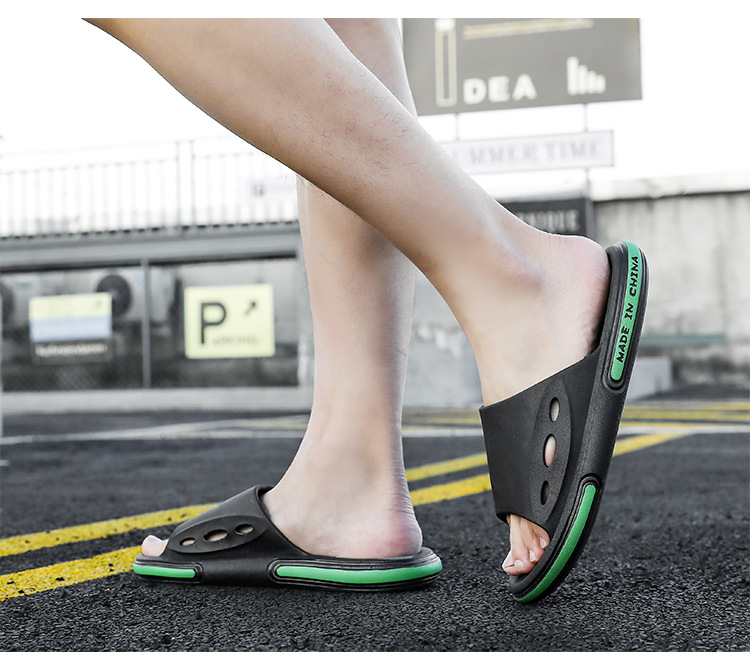 2023 neue Sommer Paar Outdoor Fashion Wohnheim Badezimmer Trend Atmungsaktive nicht-slip hausschuhe für männer und frauen hause sommer_voghion.com