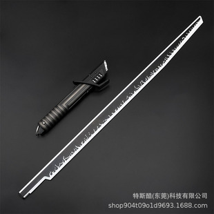 定制星球大战发光复刻光剑动漫电影武器暗剑绝地武士玩具闪光光剑-阿里巴巴