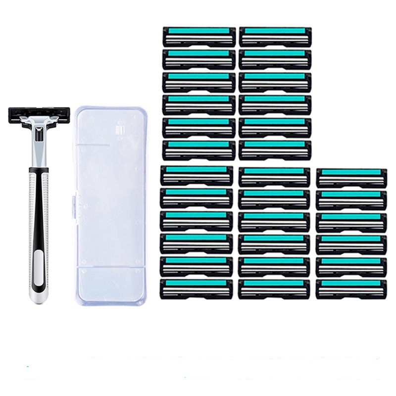 1 tool holder, 30 double-layer blades + knife holder box