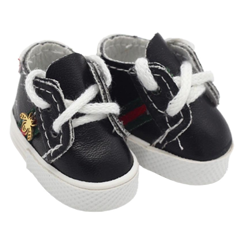 6 puntos bjd muñeca zapatos de cuero 15cm algodón Exo muñeca juguete ocio zapatillas 4*1,8 cm