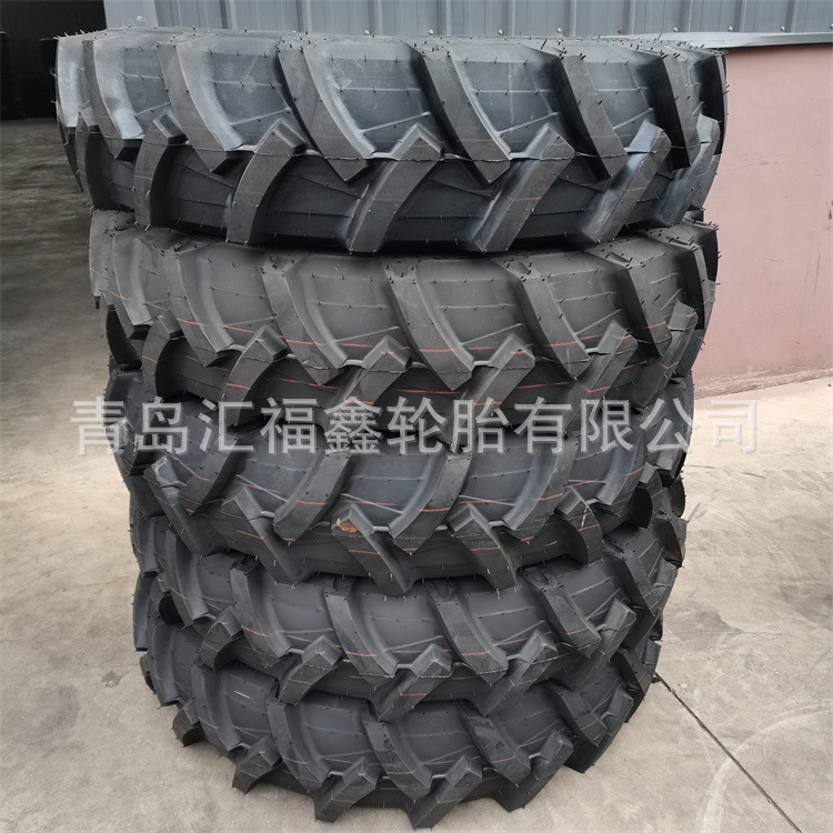 供应农用拖拉机轮胎11.2-24 28 R-1人字花配内胎12.4-24 12.4-28