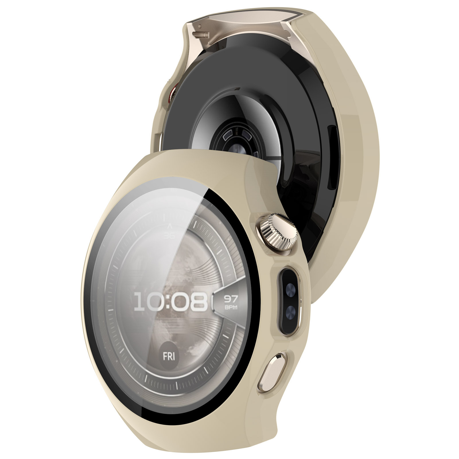 Xinyuan Shuntong is suitable for the Huawei watch5 protective case with a 42MM tempered film and a full 46MM integrated case and film watch case undefined