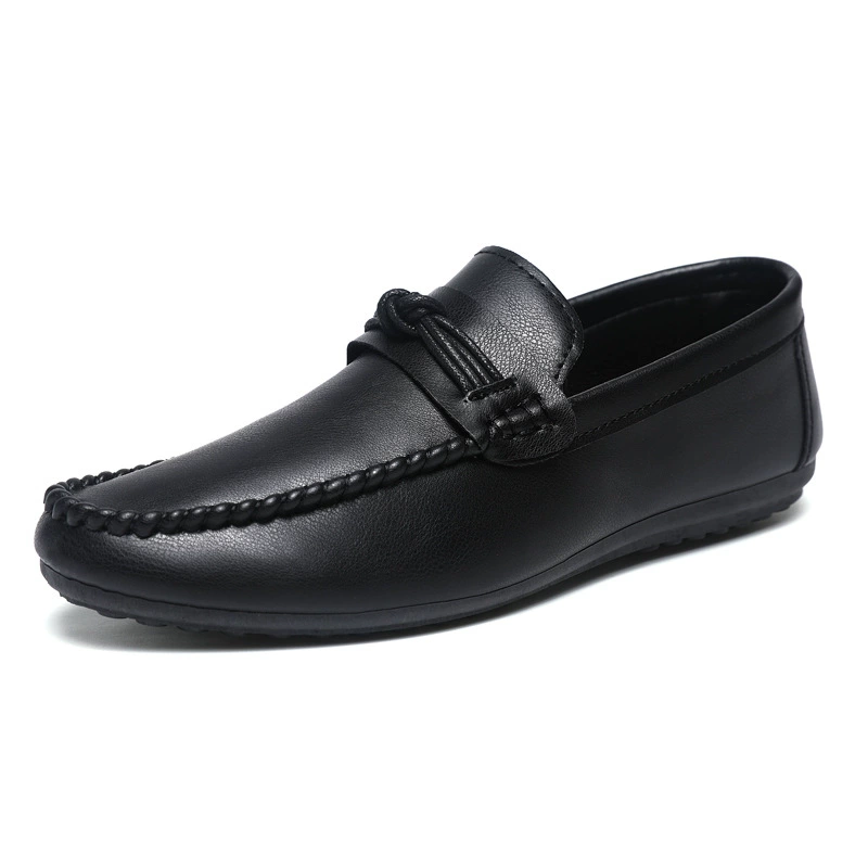 Spring Social guy casual shoes tide shoes Doudou shoes men's lazy shoes, kicking men's shoes foreign trade large size