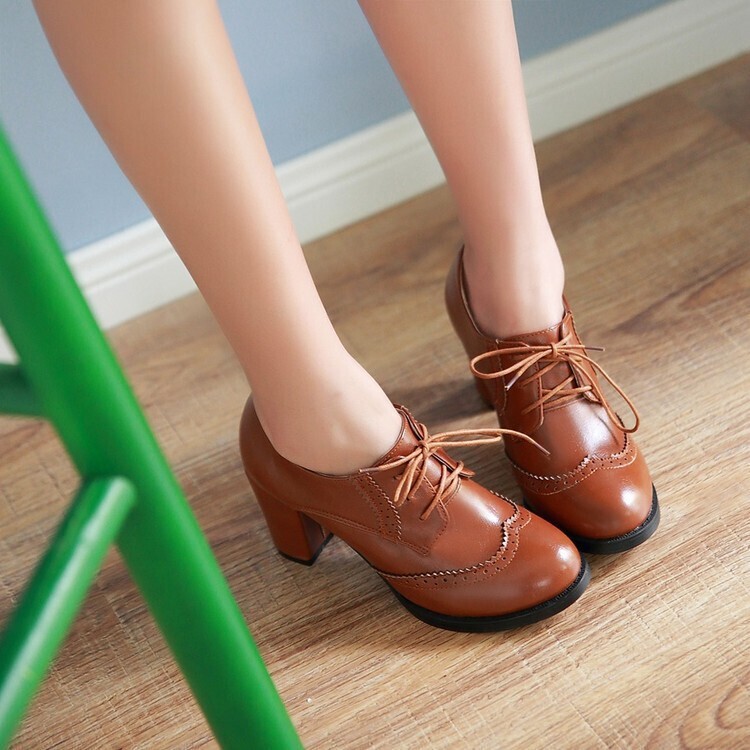 2026 Autumn New Foreign Trade High-Heeled British Style Women's Boots Chunky Heel High-Heeled Ankle Boots for Students in Various Sizes 2026 Autumn New Foreign Trade High-Heeled British Style Women's Boots Chunky Heel High-Heeled Ankle Boots for Students in Various Sizes