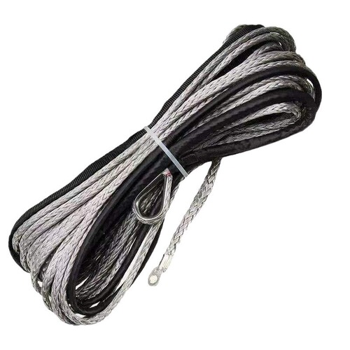 Winch rope made of high-density polyethylene, 5mm*15M off-road UTV TV Trailer Rope Polaris
