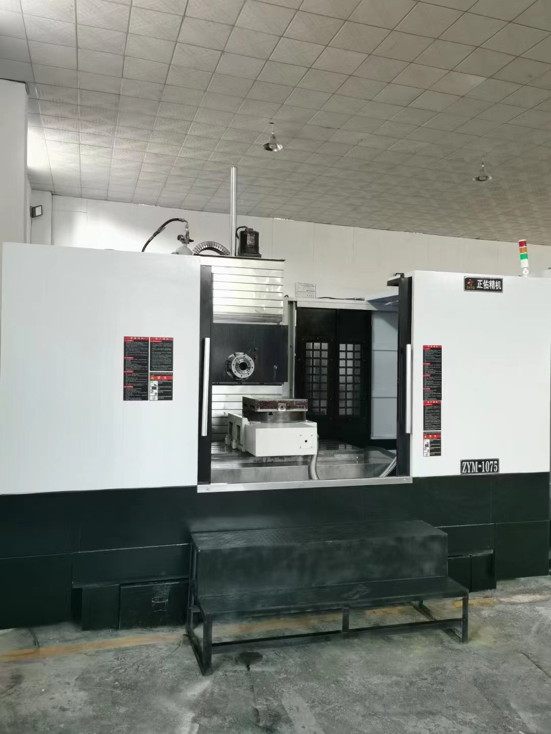 转让二手正佑ZYM-1075卧式加工中心二手卧加