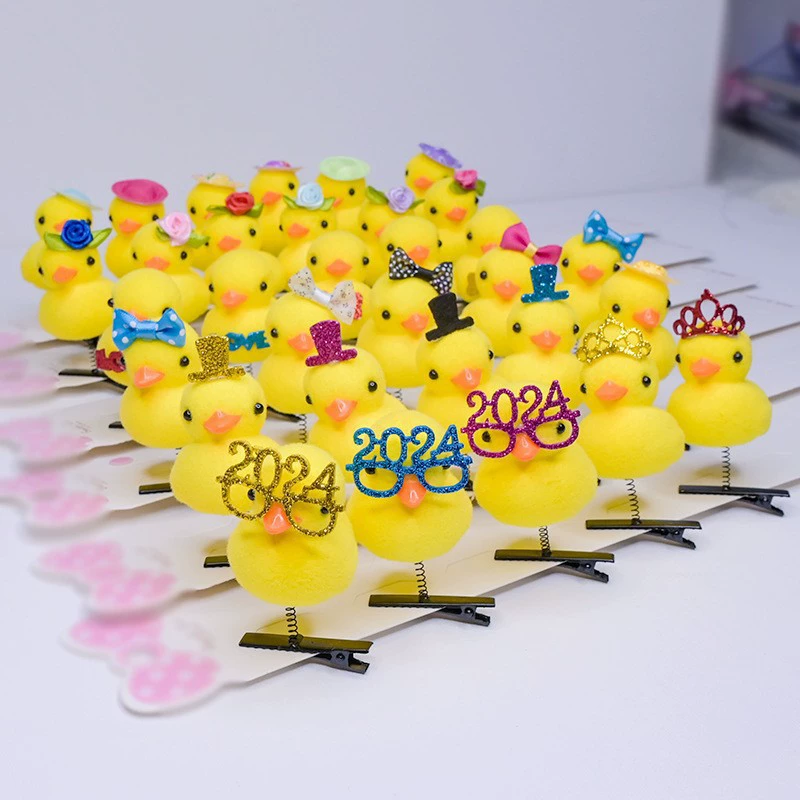 B.Duck, заколка для волос, невидимка, объемный аксессуар для волос, новая коллекция, утка