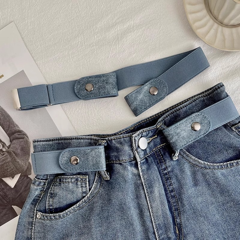 Lazy belt-denim light blue-1 piece (opp bag)