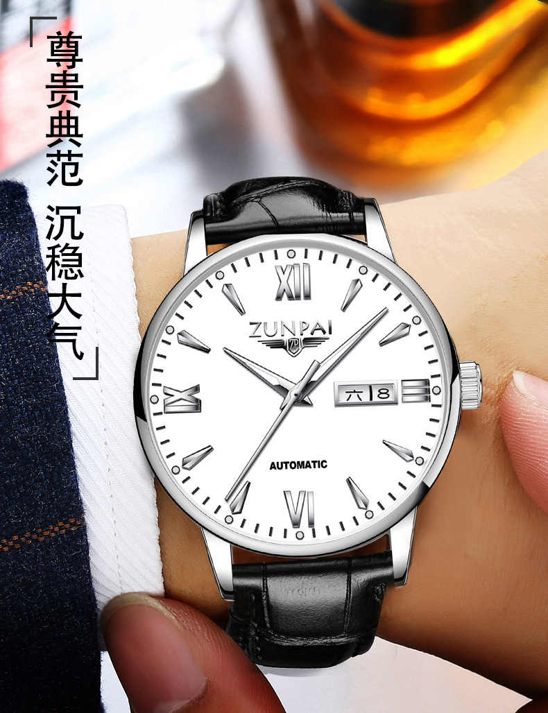 F3965 3310K ĐỒNG HỒ NAM OPUTYE KIM DẠ QUANG MÁY CƠ ĐỒNG HỒ PHỤ KIỆN NAM G06 SẢN PHẨM MỚI