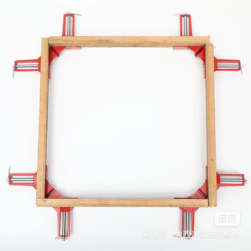 90 градусов деревообрабатывающий зажим Прямой угол фиксатор деревообрабатывающий зажим Быстрый зажим Сварочный инструмент для рыбного бака стеклянный зажим