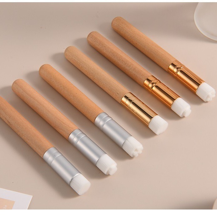 Micron Wooden Handle Nasal Cleansing Brush, Blackhead Pores on Both Sides of the Nose, Acne Brush, Soft-Bristled Manual Cleaning Brush, Makeup Brush Micron Wooden Handle Nasal Cleansing Brush, Blackhead Pores on Both Sides of the Nose, Acne Brush, Soft-Bristled Manual Cleaning Brush, Makeup Brush