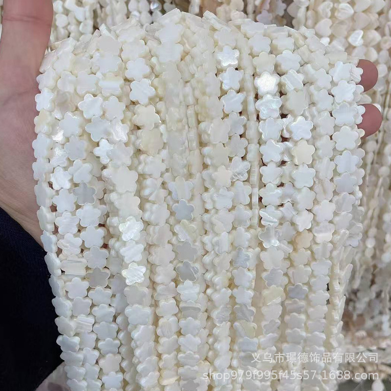 Jingde ジュエリー 10 ミリメートル淡水貝梅天然シェルルースビーズマザーオブパールネックレス diy ジュエリーアクセサリー半完成品|undefined