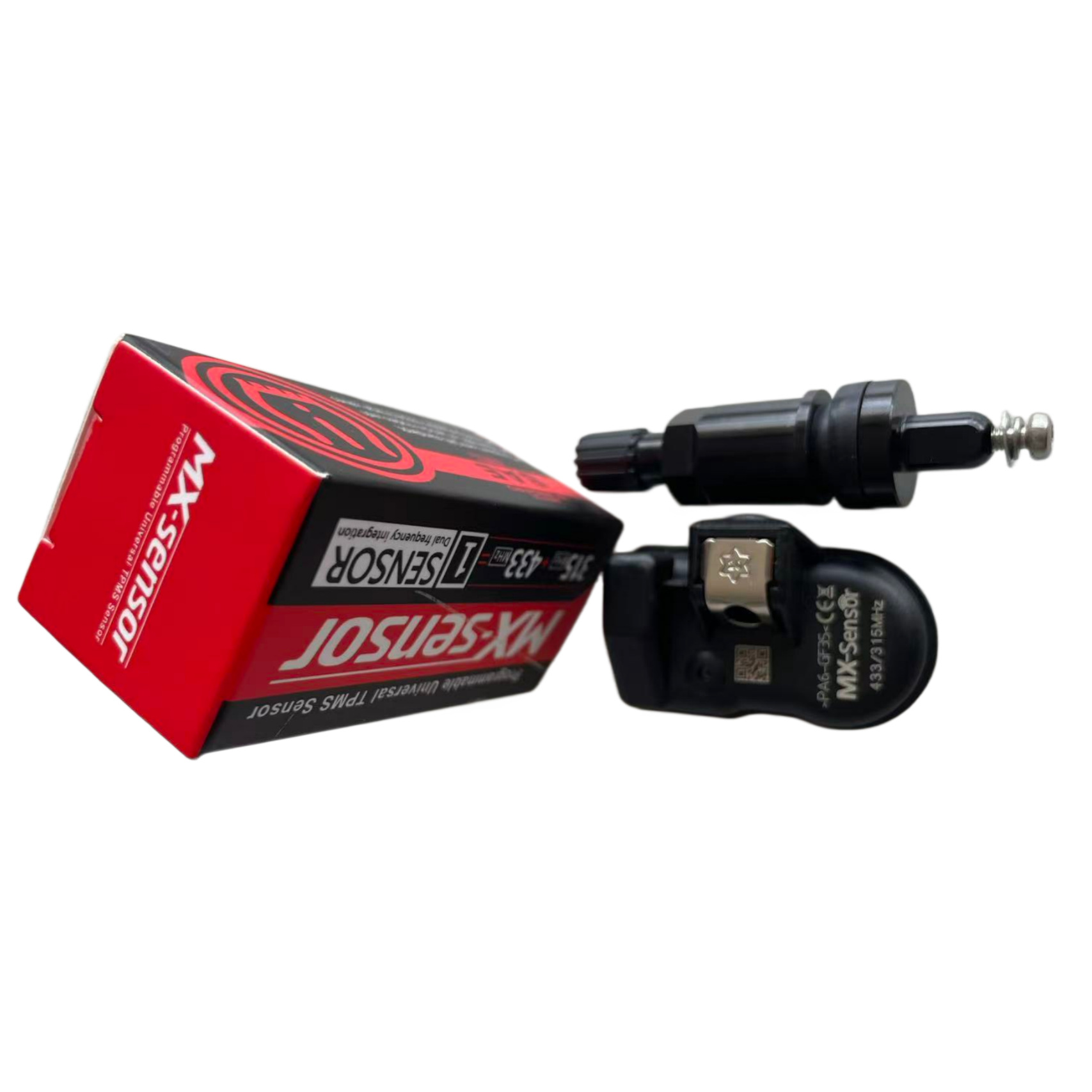 Universal Programmable Tire Pressure Monitoring Sensor 315/433Mhz Dual-Frequency Integrated Device Compatible with Autel Instruments