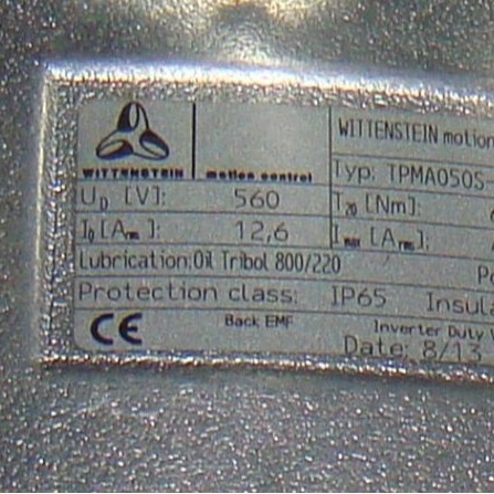 WITIENSTEN马达电机TPMA050S-110K-6P01-130D-W1