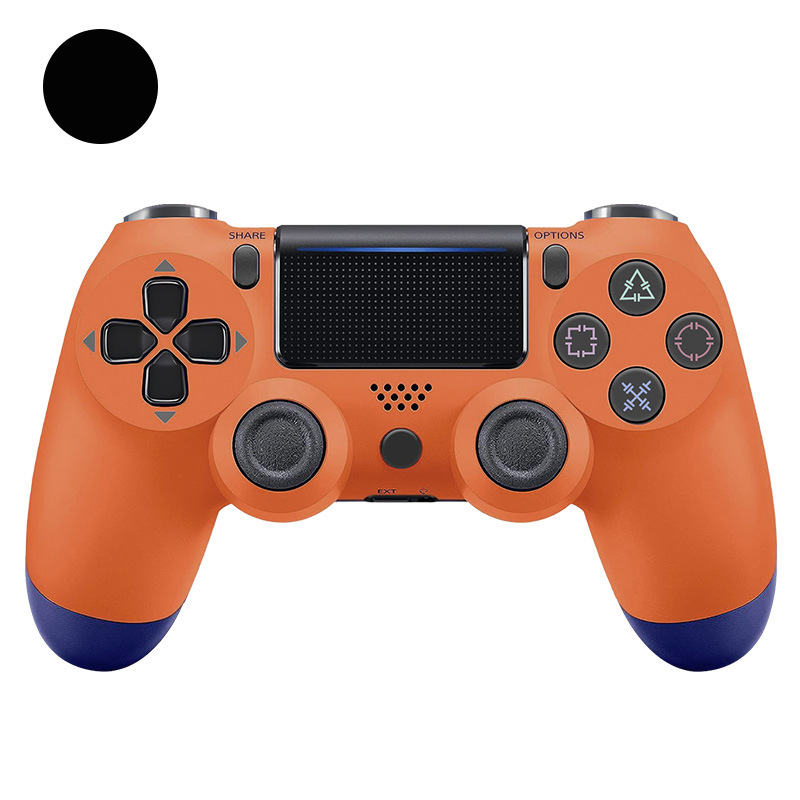 Control Inalámbrico Bluetooth P4 de ABS con Doble Motor de Vibración para Consola P4 y PC