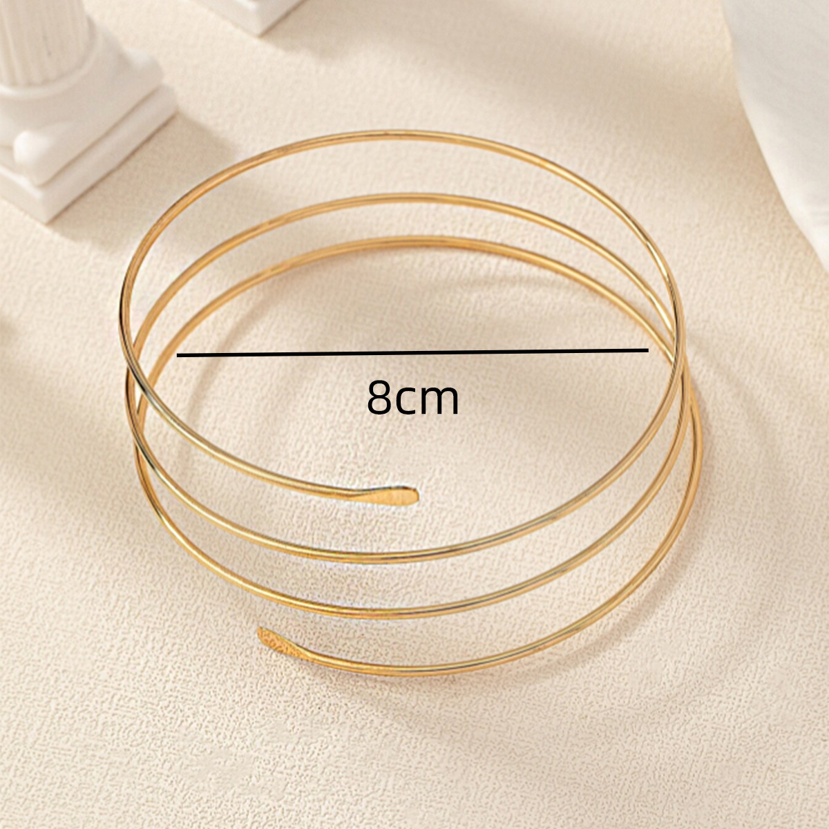 Wholesale Jewelry IG Style Simple Style Solid Color Alloy Arm Bracelet display picture 5
